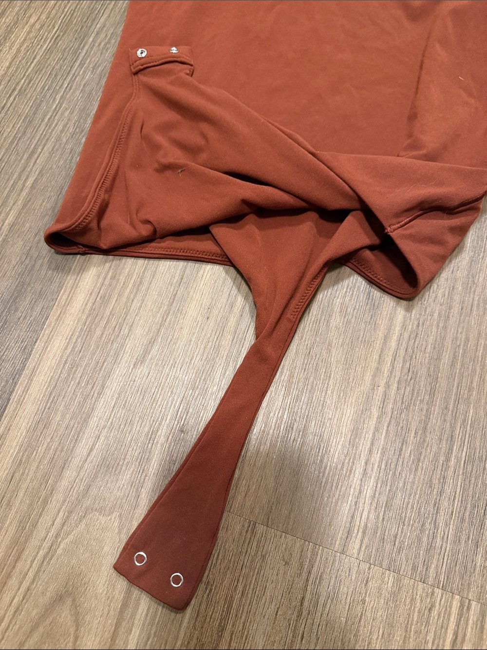 CALIA by Carrie Underwood Terracotta Sleeveless Bodysuit - Picture 3 of 5